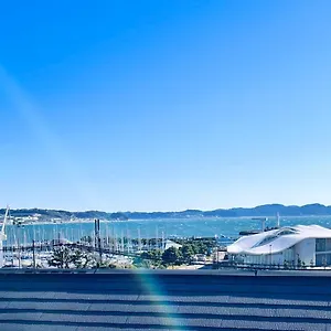 オーシャンビュー 加美屋リゾート 江ノ島,江ノ島の島内,仲見世通りから3分,海と日の出を臨む貸切の和モダン別荘 別荘
